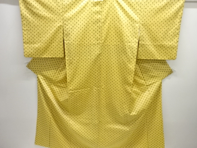JAPANESE KIMONO / TSUMUGI / IGETA KASURI PATTERN